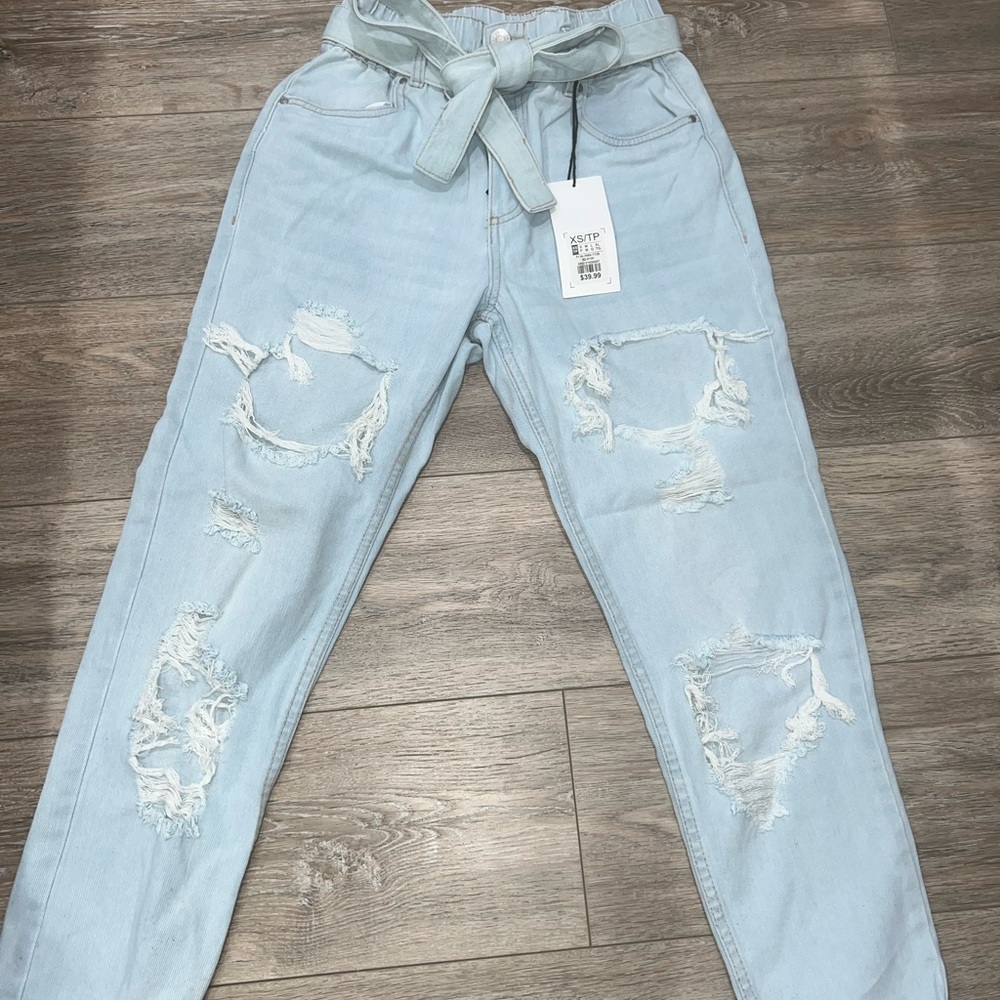 High rise denim mom jeans Size XS